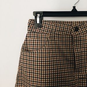 Plaid Forever 21 skirt